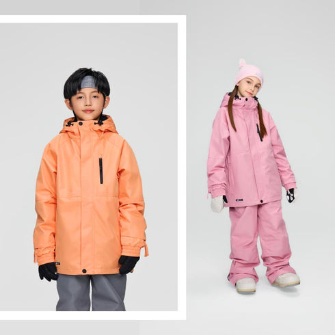 【10月上旬発送予定】 ASHGREEM アッシュグリーム キッズ スノーウェア上下セット AJR-50SET